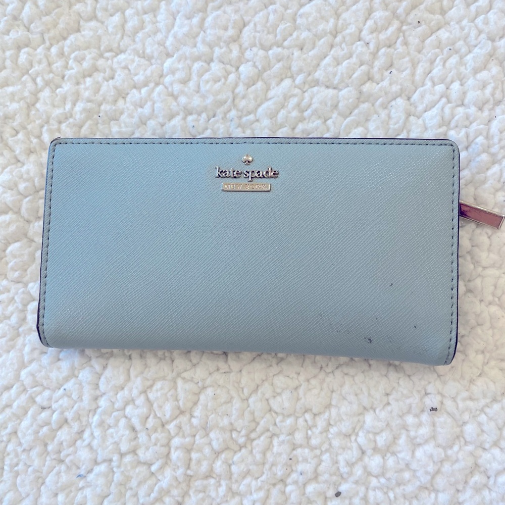 Blue Leather Kate Spade wallet